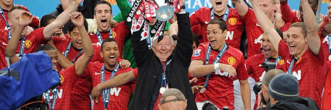 United centre's banner