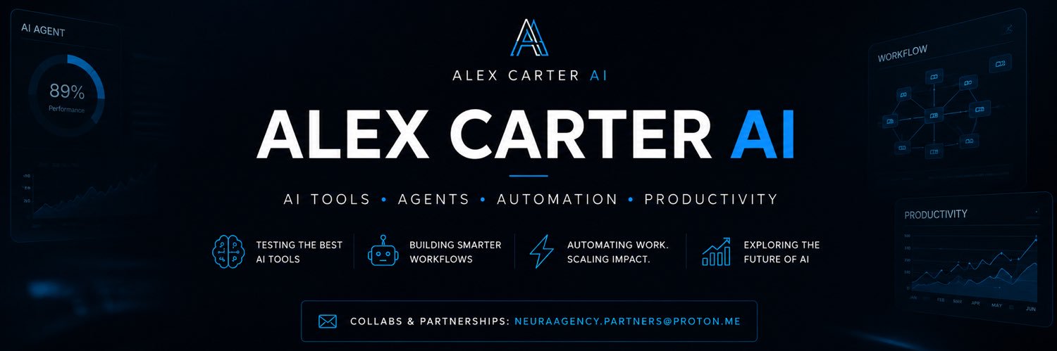 Alex Carter AI's banner