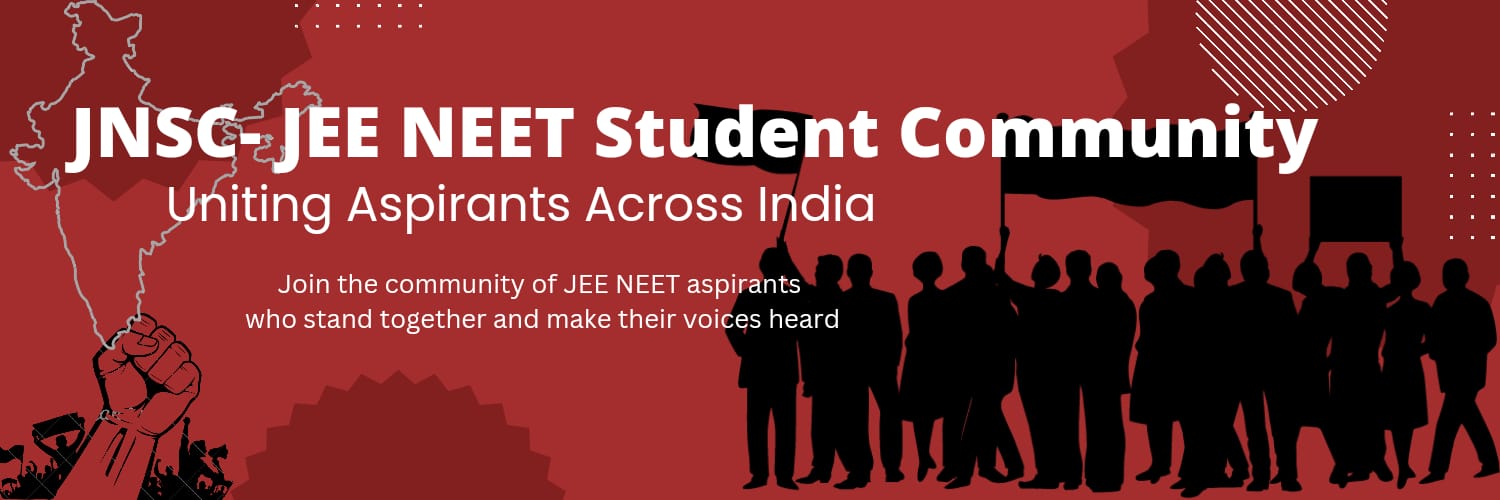 JEE-NEET STUDENTS COMMUNITY's banner