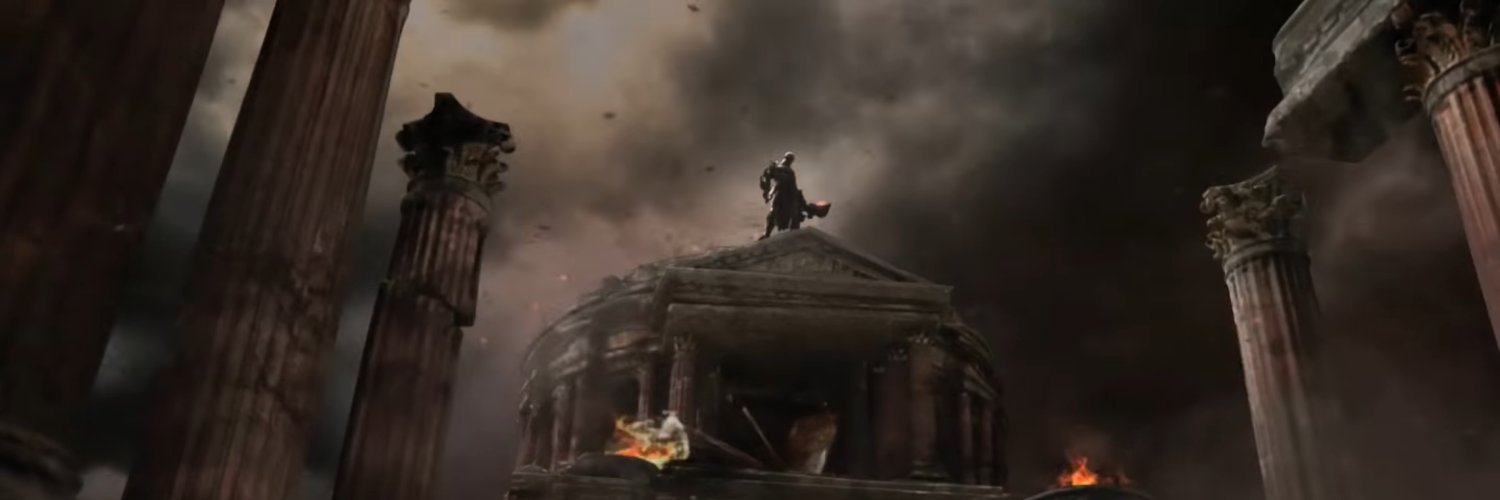 The Art of God of War's banner