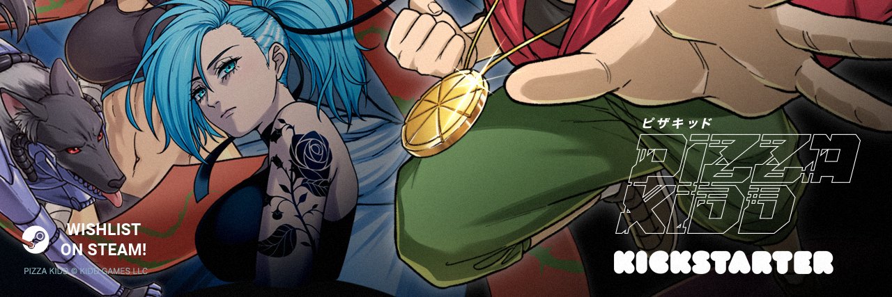 PIZZA KIDD 🍕 Kickstarter JUNE 11th's banner