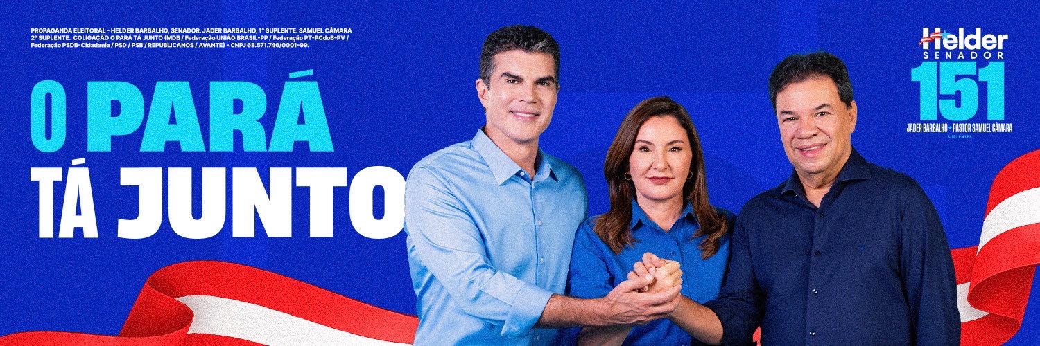 Helder Barbalho's banner