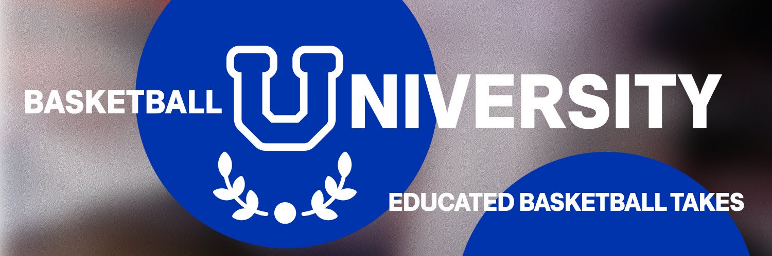 Basketball University's banner