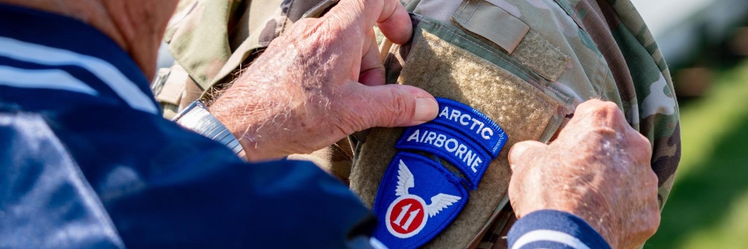 11th Airborne's banner