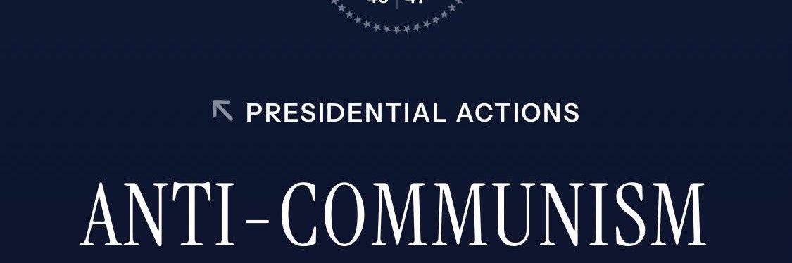 I DON”T LIKE COMMUNISM's banner