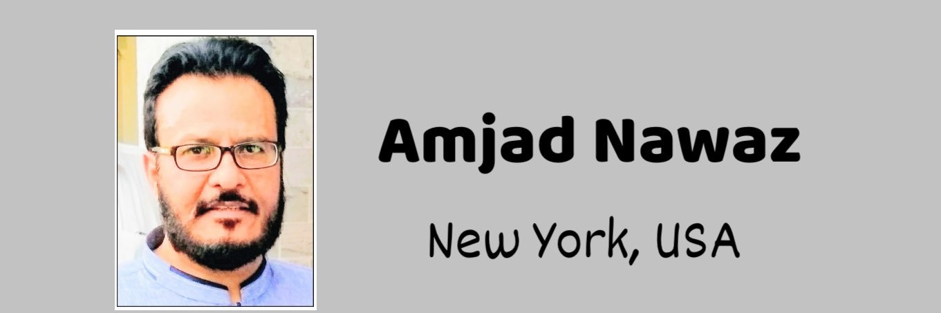 Amjad Nawaz's banner