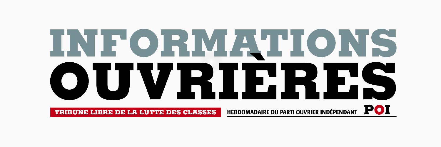 Informations Ouvrières's banner
