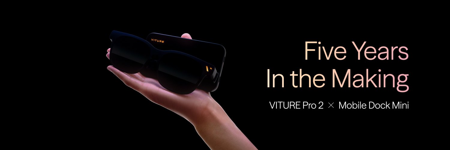 VITURE's banner