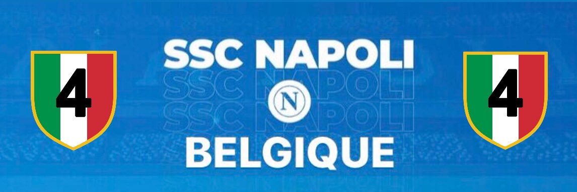 SSC Napoli Belgique's banner