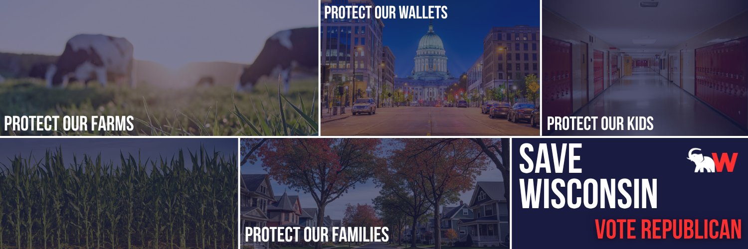 Wisconsin GOP's banner