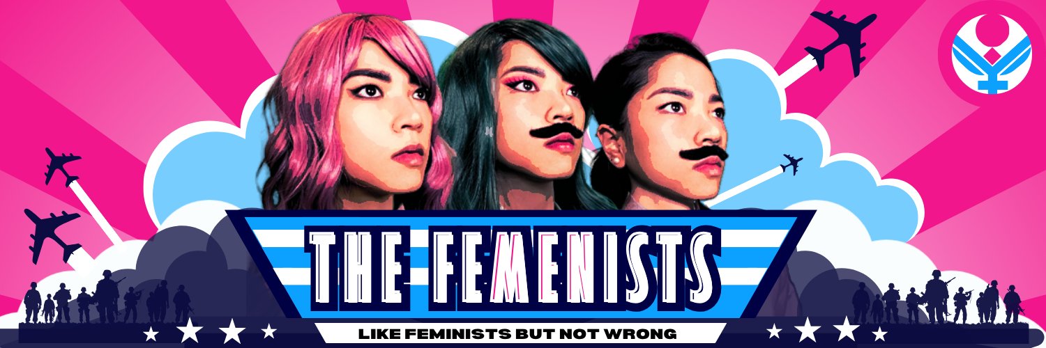 The Femenists's banner