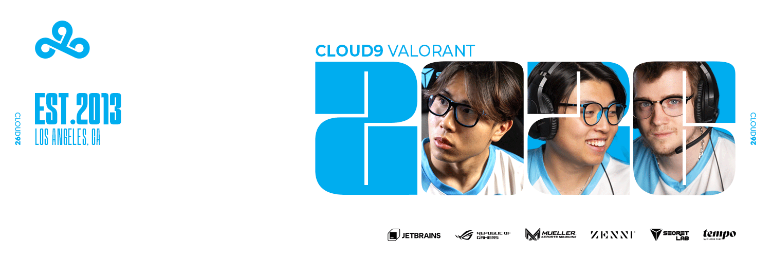 Cloud9 VALORANT's banner