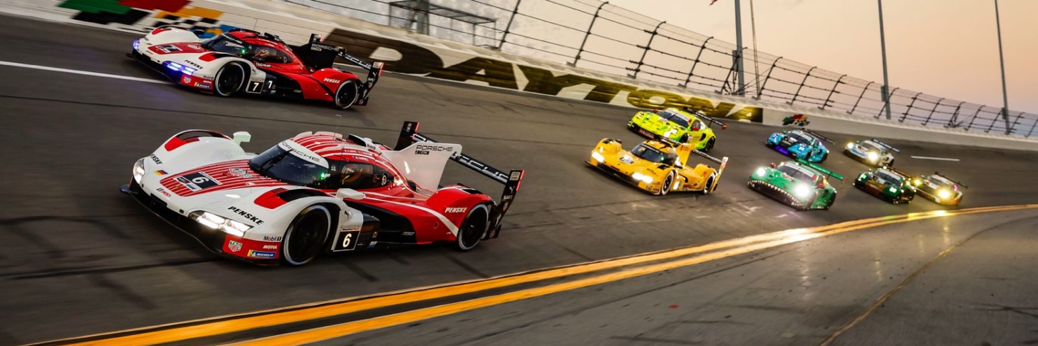 Porsche Motorsport North America's banner