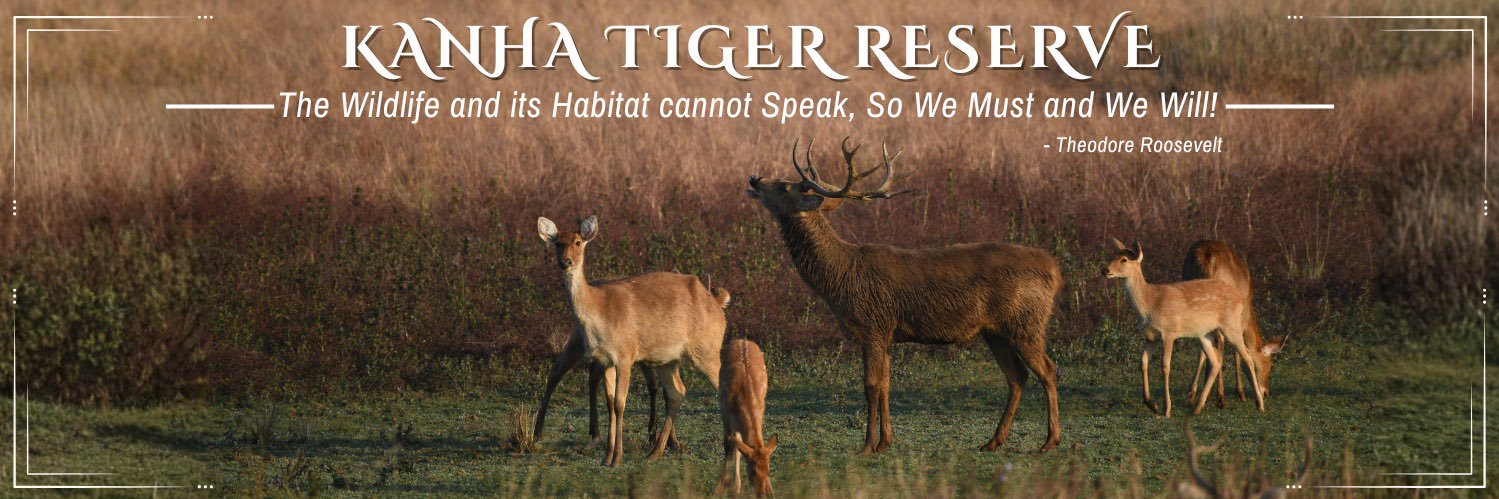 Kanha Tiger Reserve's banner