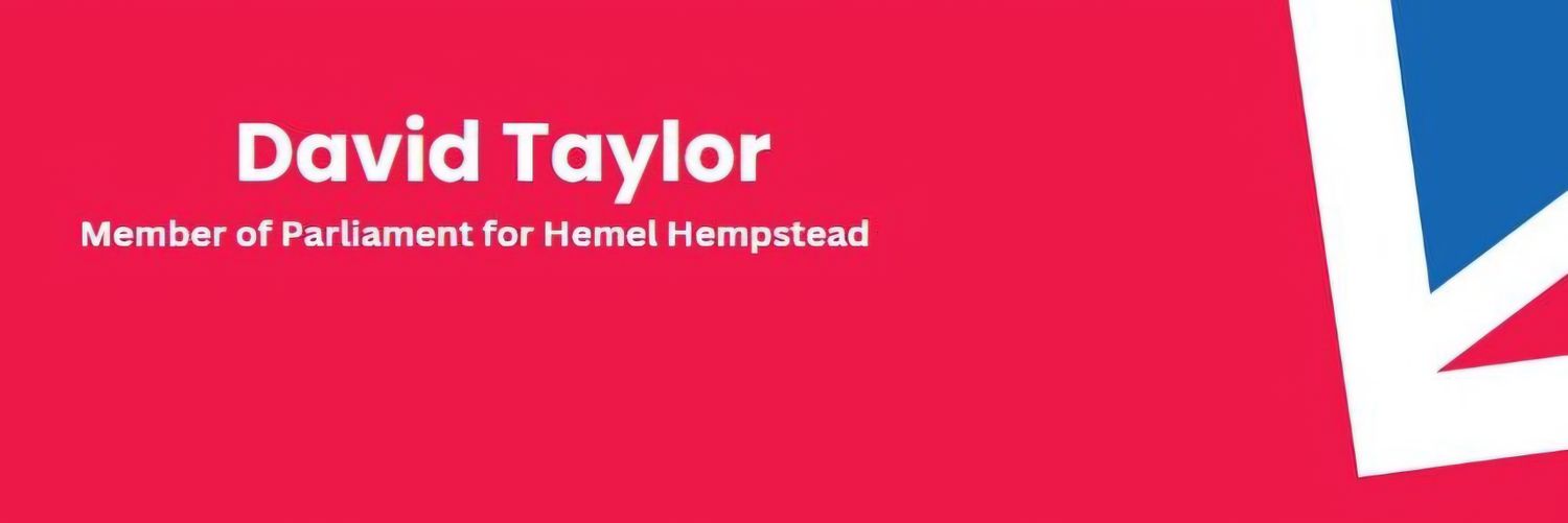 David Taylor MP's banner
