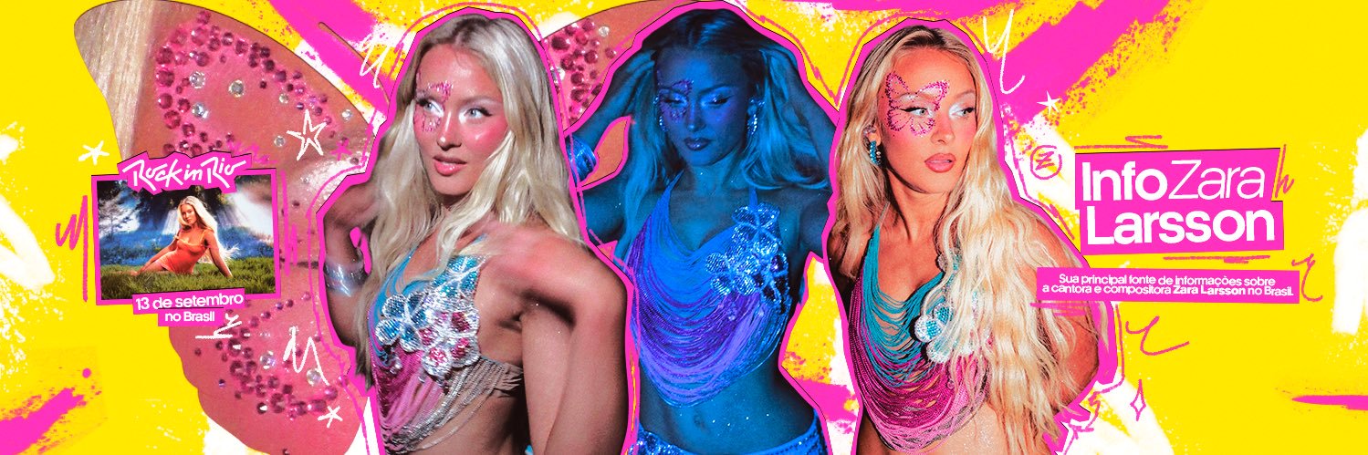 Info Zara Larsson's banner