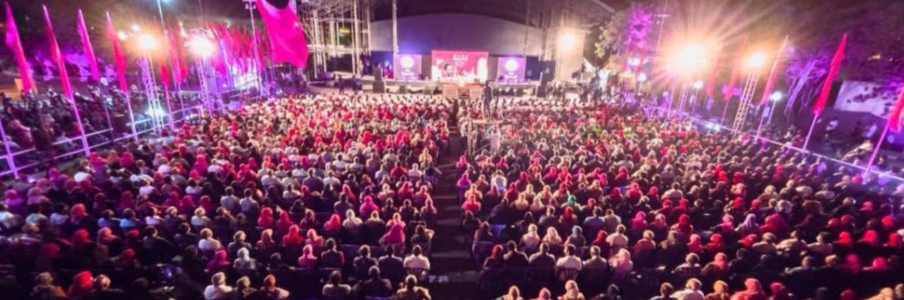 Abdulla Yameen's banner
