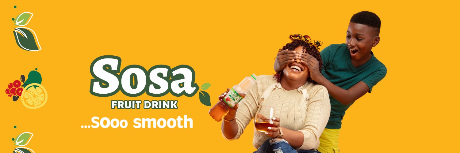 Sosa Fruit Drink's banner