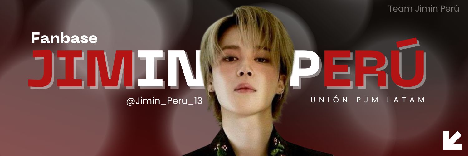 FAN BASE JIMIN PERÚ 13's banner