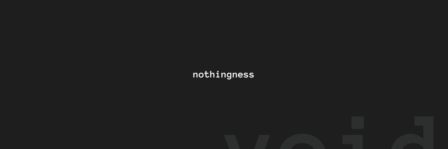 void.'s banner