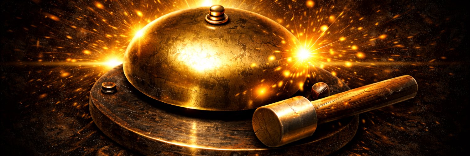 Gold Bell's banner