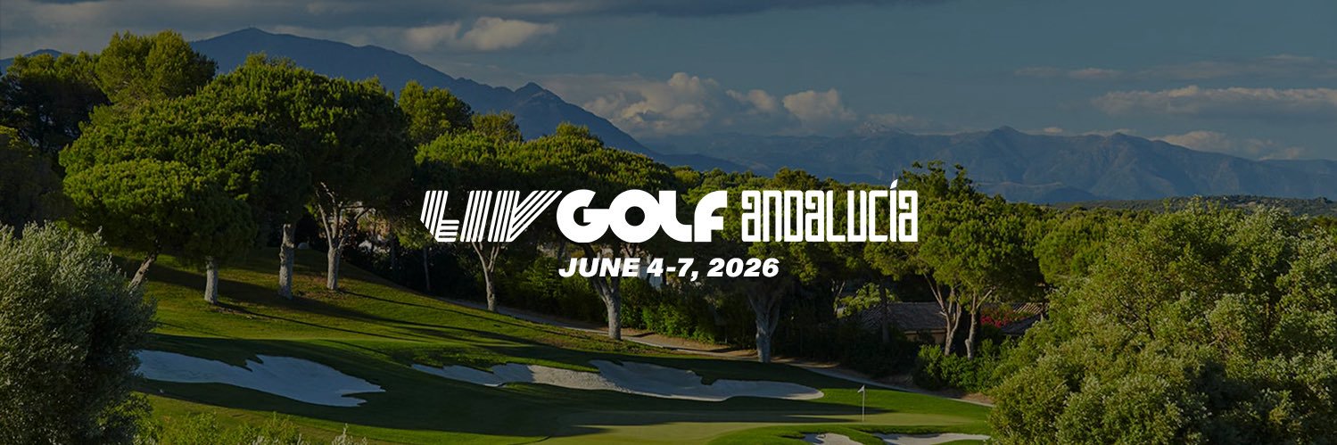 LIV Golf's banner