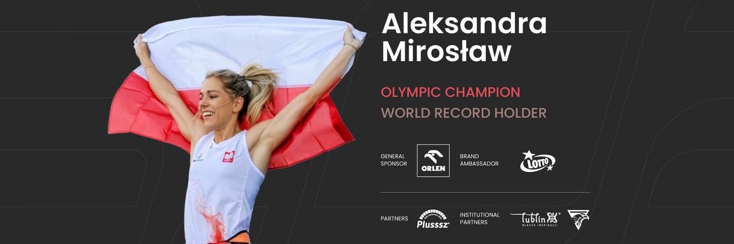 Aleksandra Miroslaw's banner
