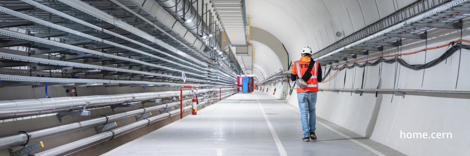 CERN's banner