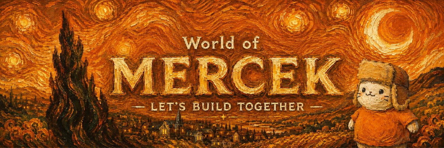 Mercek's banner