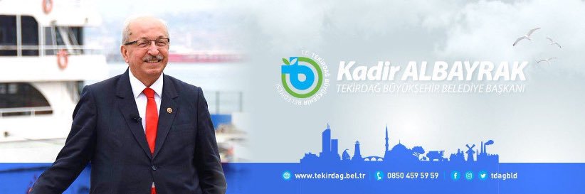 Kadir Albayrak's banner