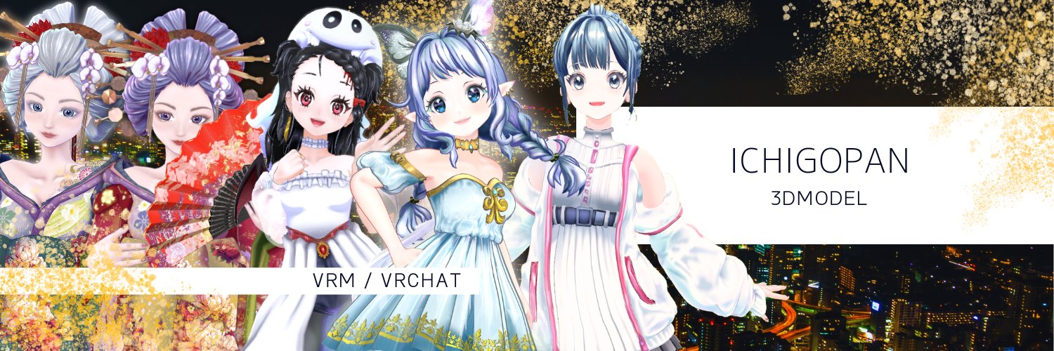 いちごパン@3DCG's banner