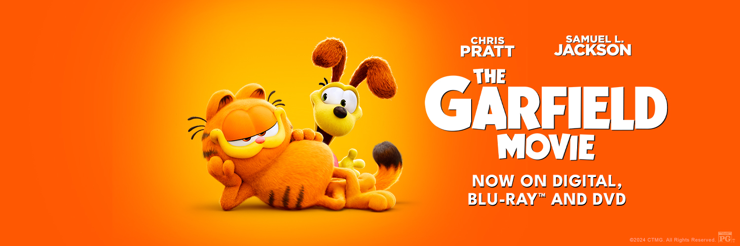 The Garfield Movie's banner