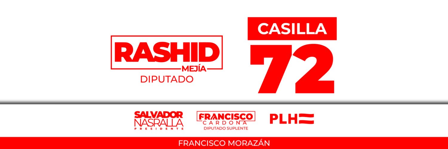 Rashid Mejía's banner