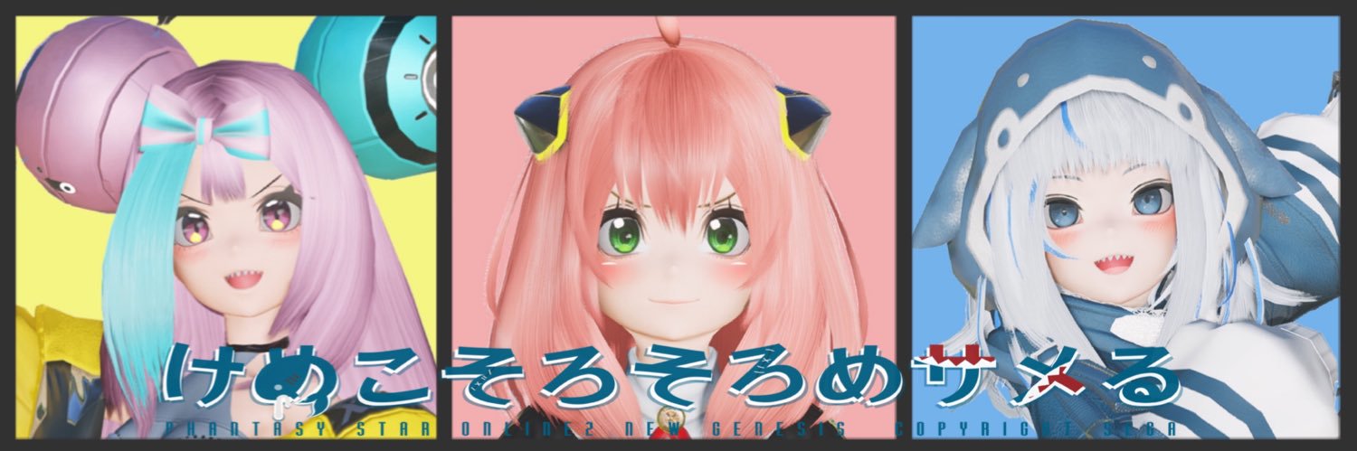 けめこ@PSO2再現勢's banner
