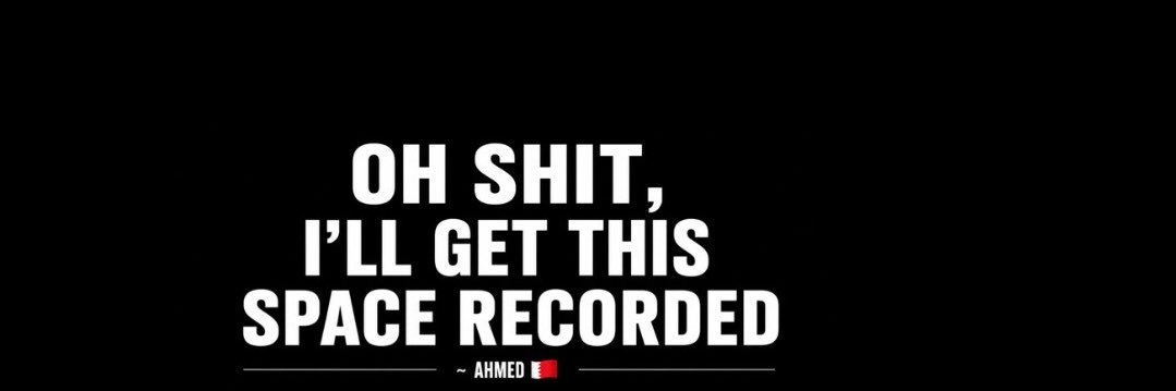 Ahmed🇧🇭's banner