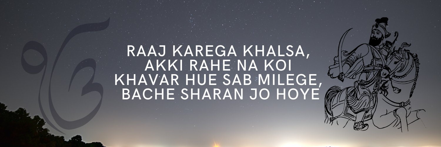Samar Singh's banner