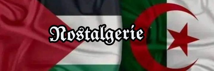 Nostalgerie COMPTE OFFICIEL🇩🇿🇵🇸's banner