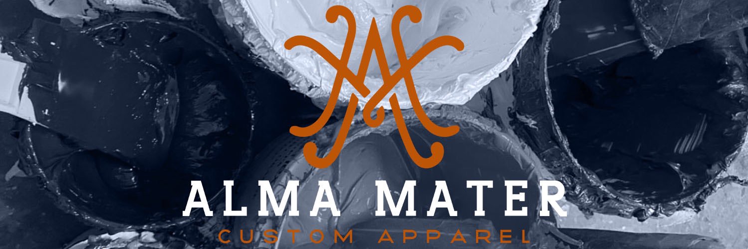 Alma Mater's banner