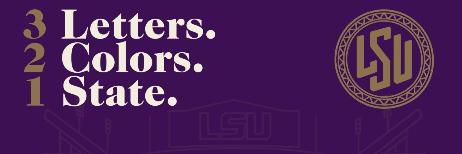 LSU President Dr. Wade Rousse's banner