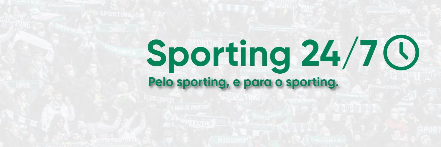 Sporting CP 24/7 ⌚️'s banner