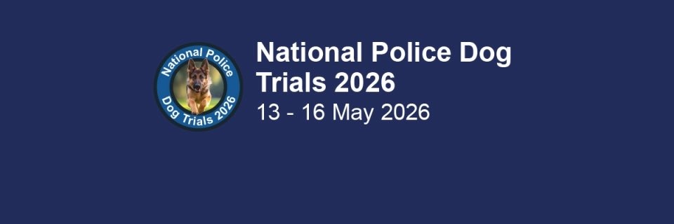National Police Dog Trials UK's banner
