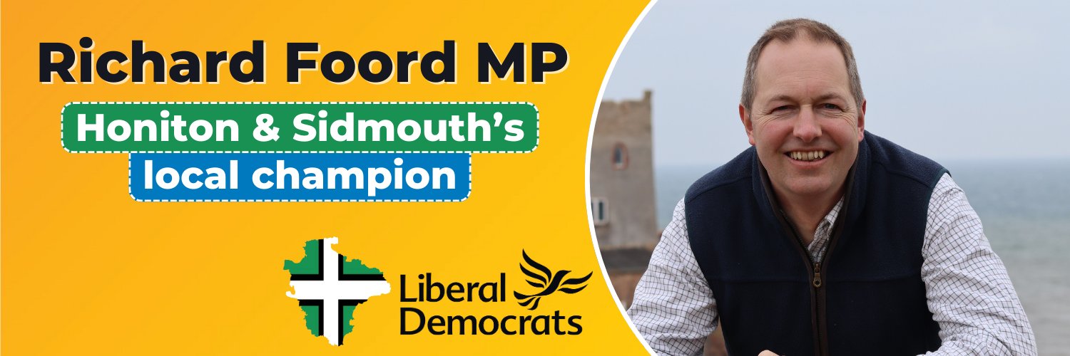 Richard Foord MP's banner