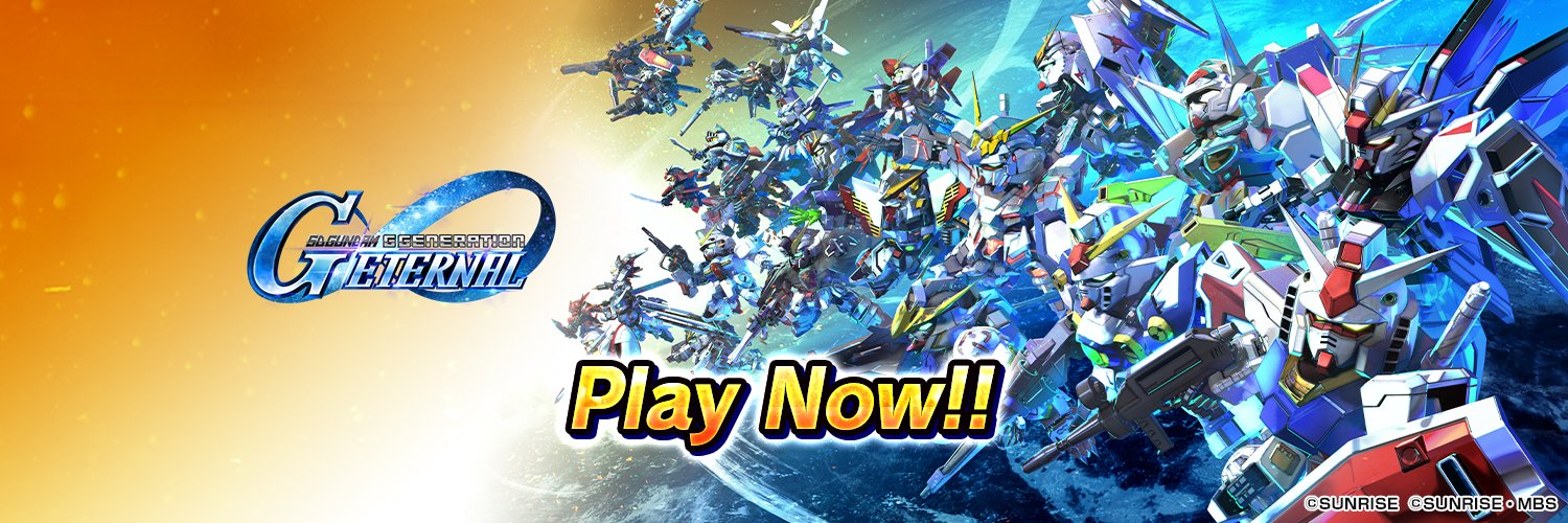 SD Gundam G Generation ETERNAL【Official】's banner