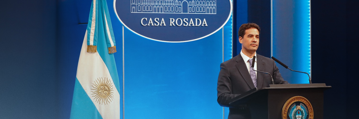 Vocería Presidencial's banner