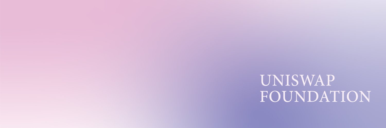 Uniswap Foundation's banner