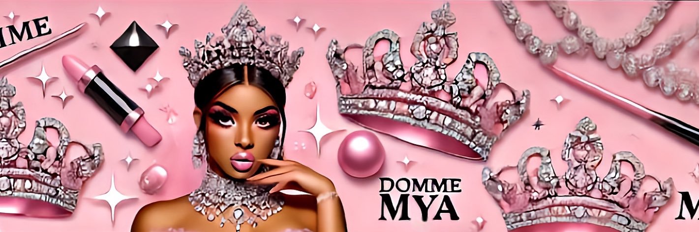 Domme Mya👸🏽🇬🇧 Findom & Facesitting's banner
