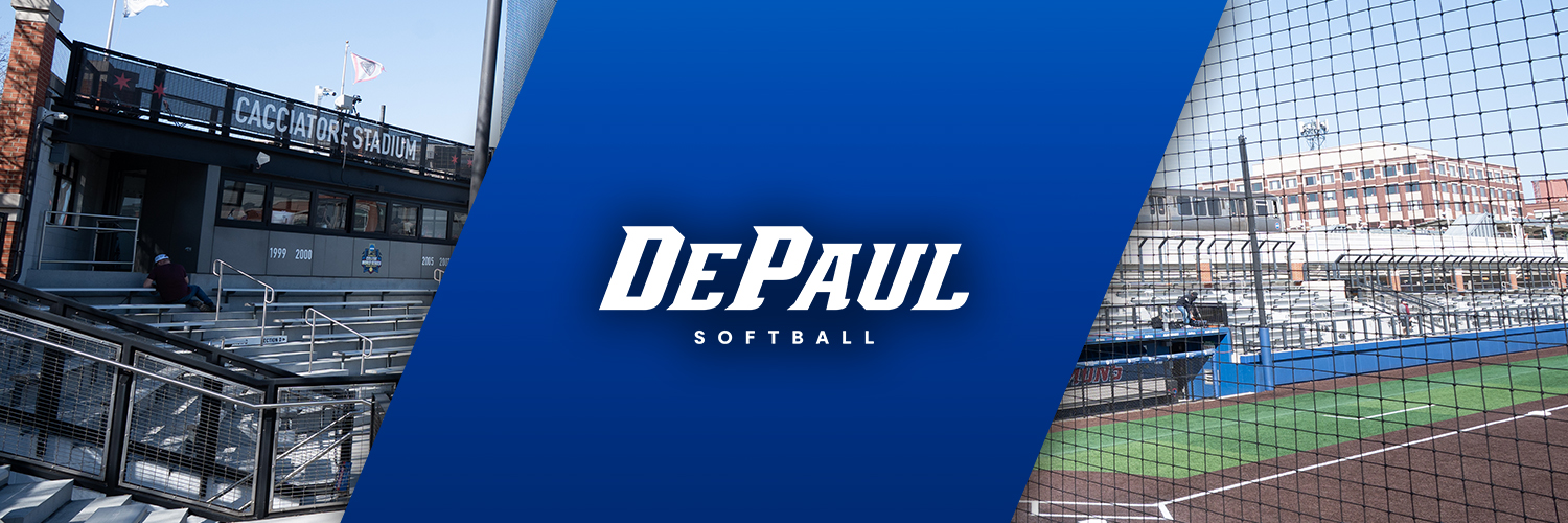 DePaul Softball's banner