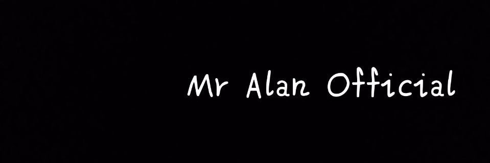 Mr Alan Official's banner