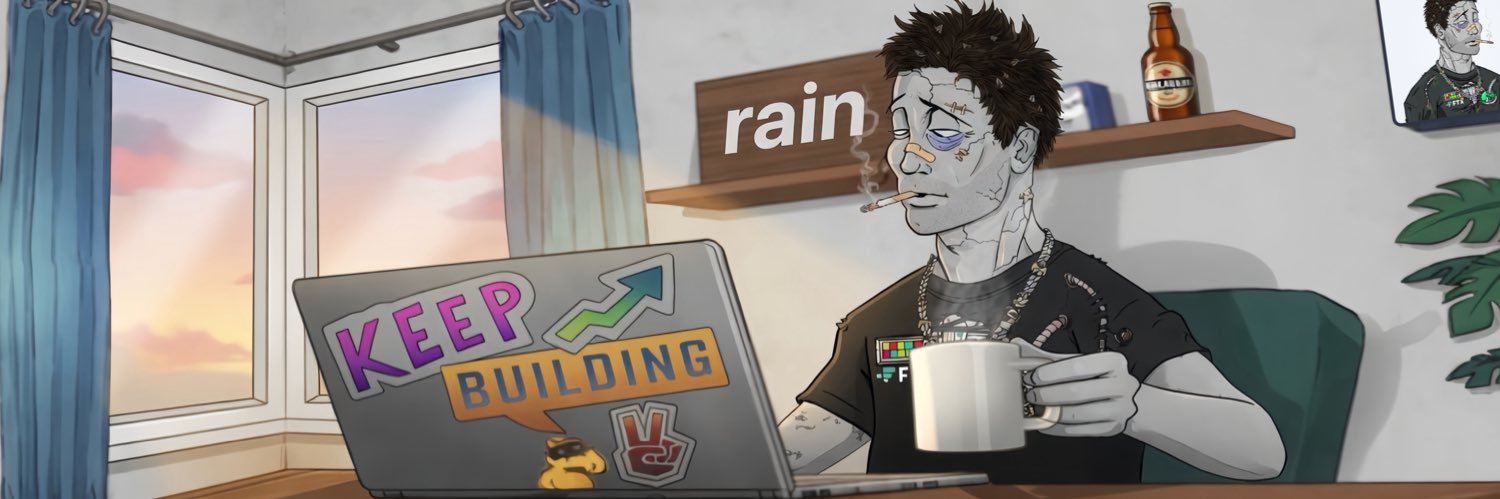 Rain's banner