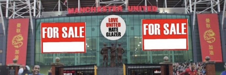 Glazers out's banner
